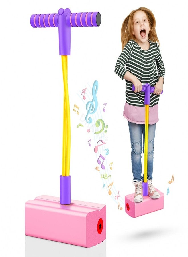 DRANZ Pogo Stick Jumper for Kids - Fun Bouncing Toy for Boys & Girls Ages 3+ | Safe, Durable & Support Up to 250 lbs | Indoor & Outdoor Jumping Stick with Squeaky Sound - Great Gift for Toddler & Kids - Image 1